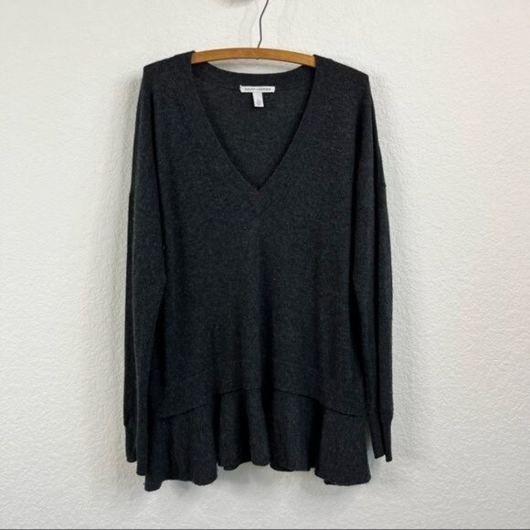 Austumn Cashmere Peplum Sweater - Picture 1 of 5